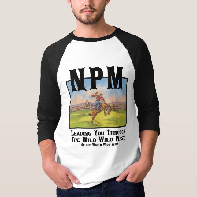 T-shirt Wild West Raglan du MPM (Devant)