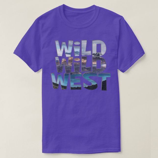 T-shirt Wild Wild West (Design devant)