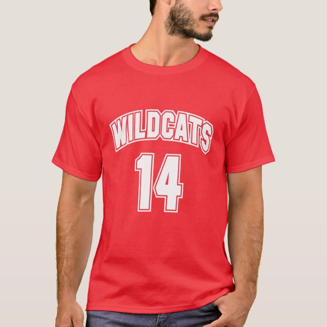 T-shirt Wildcats 14 Jersey (Devant)