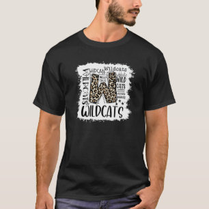 T-shirt Wildcats School Sports Ventilateur Team Spirit Mas