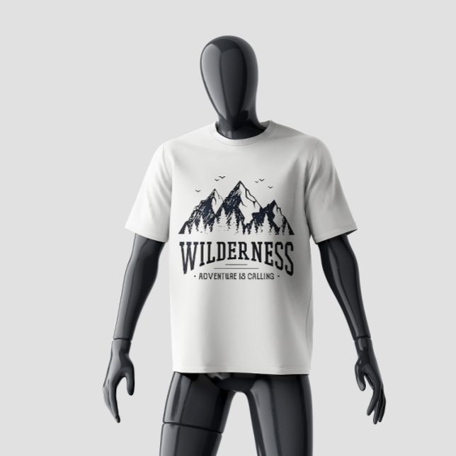 T-shirt Wilderness Adventure Appelle (Créateur téléchargé)