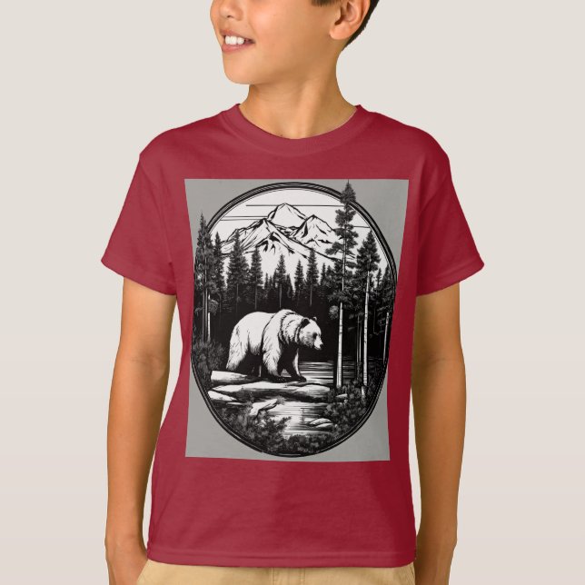 T-shirt Wilderness Pines Logo (Devant)