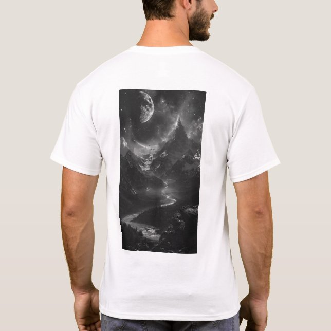 T-shirt Wilderness Realist Mountain View (Dos)