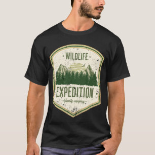 T-shirt WildLife Expédition Extérieur Vacances été Famille