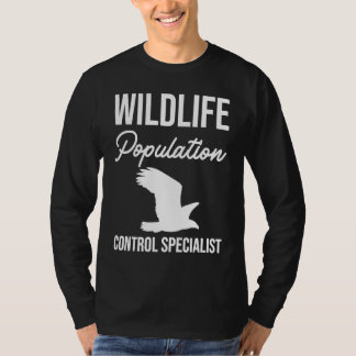 T-shirt Wildlife Population Control Specialist