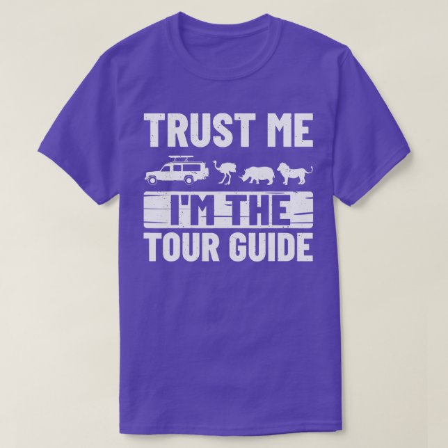 T-shirt Wildlife Safari Tour Guide Voyage Afrique Safari T (Design devant)