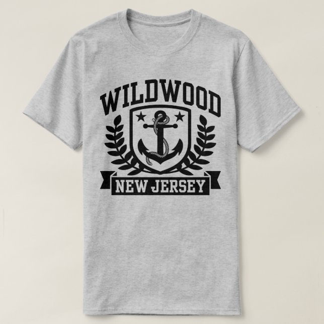 T-shirt Wildwood New Jersey (Design devant)