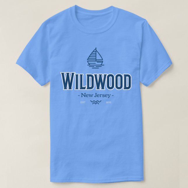 T-shirt Wildwood NJ (Design devant)