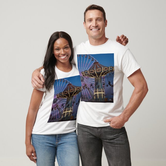 T-shirt Wildwood NJ – Balançoire à vagues (Unisexe)