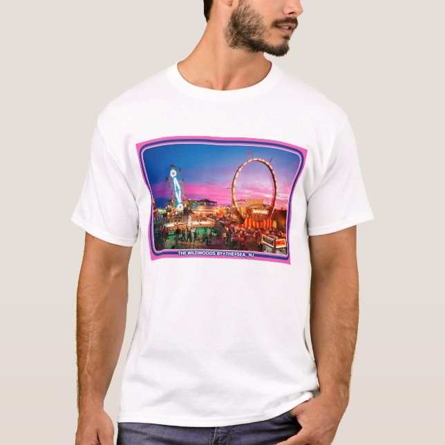 T-shirt Wildwood, NJ, chemises de l'édition du collecteur (Devant)