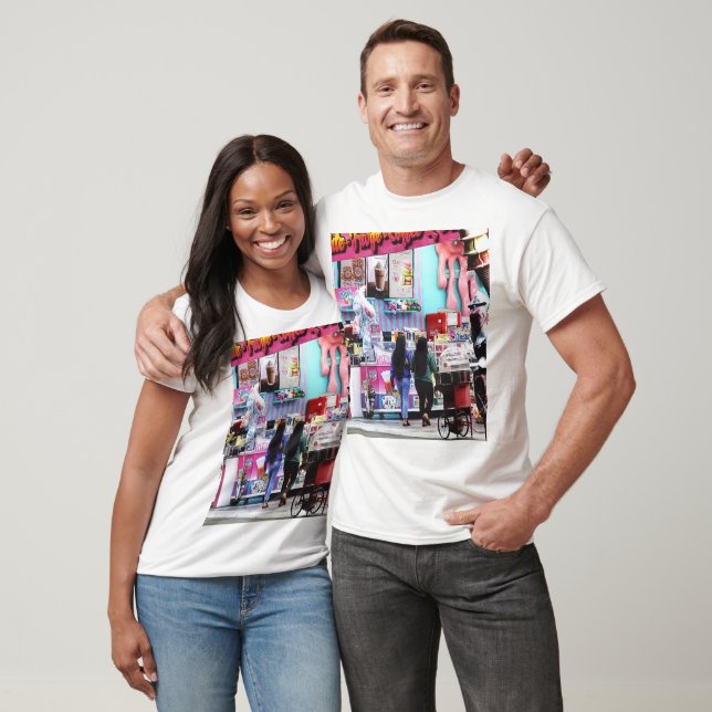 T-shirt Wildwood NJ – Confiserie (Unisexe)