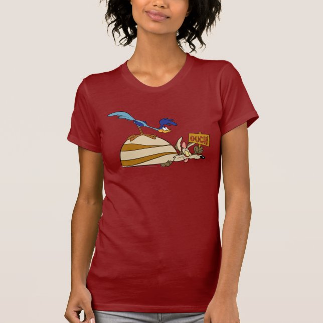 T-shirt WILE E. COYOTE™ et ROAD RUNNER™ Boulder (Devant)