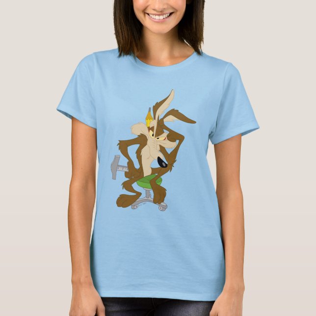 T-shirt WILE E. COYOTE™ Planning (Devant)