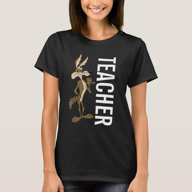 T-shirt WILE E. COYOTE™ Professeur (Devant)