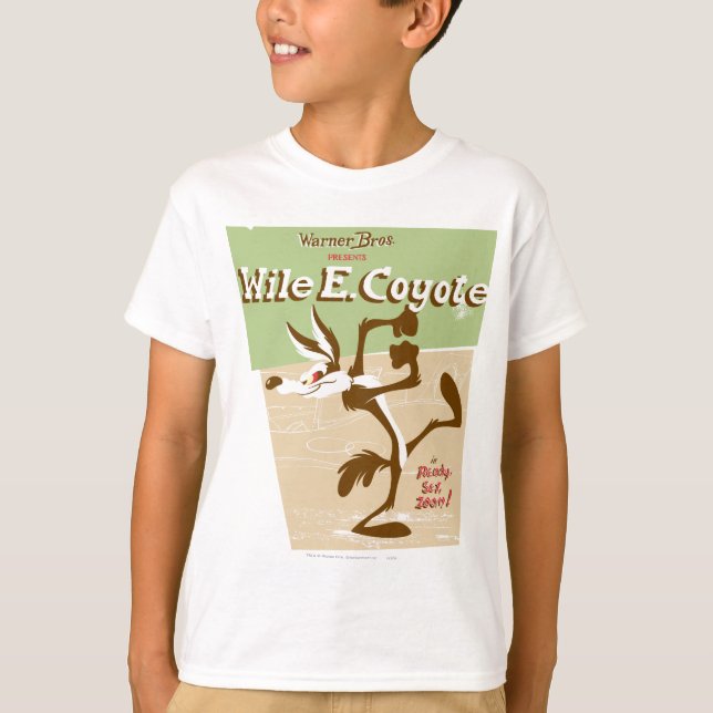 T-shirt WILE E. COYOTE™ Ready, Set, Zoom! (Devant)