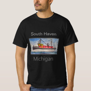 T-shirt Wilhelm Baum Tug Boat, South Haven, Michigan