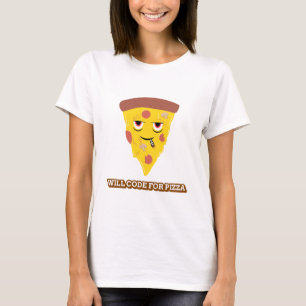 T-shirt Will Code pour Pizza Stem Game