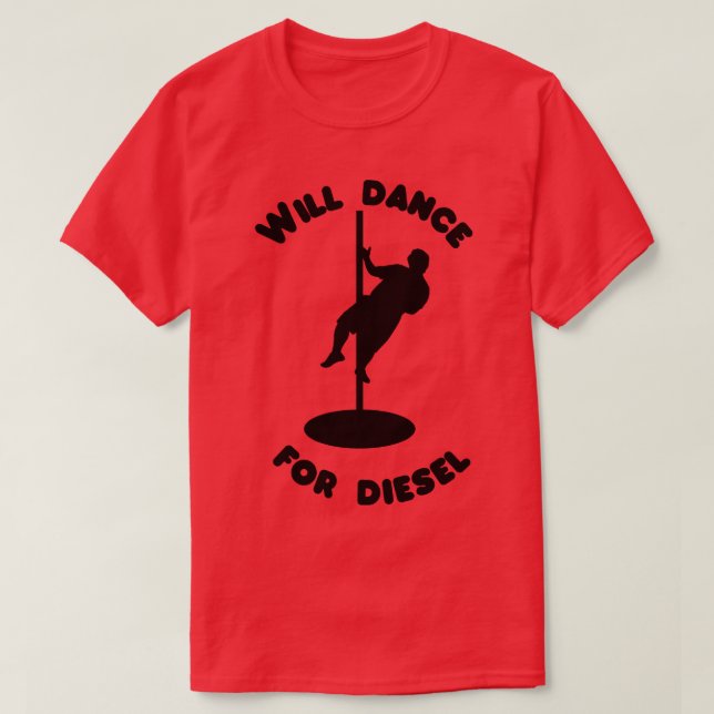 T-shirt Will Dance pour Diesel (Design devant)