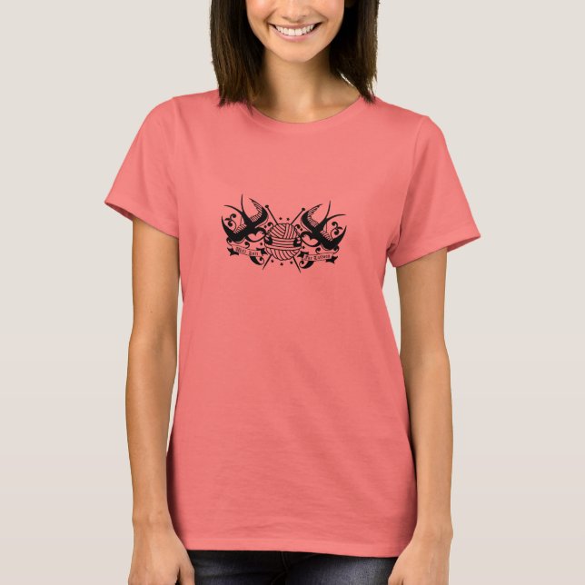 T-shirt Will Knit pour Tattoo Ringer (Devant)