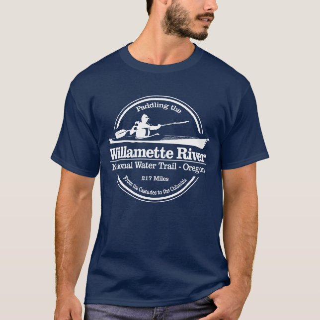 T-shirt Willamette River T.N.-O. (SK) (Devant)