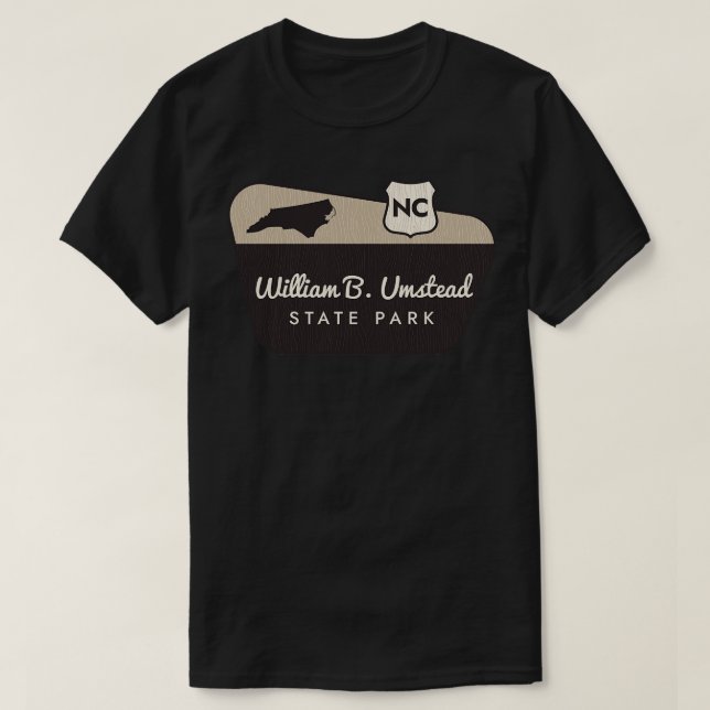 T-shirt William B Umstead State Park Caroline du Nord Bien (Design devant)