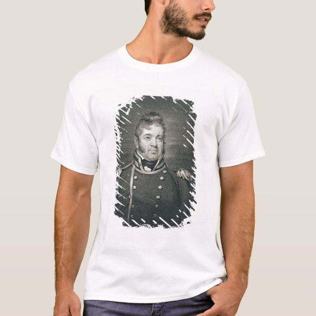T-shirt William Bainbridge (1774-1833) gravé par George (Devant)