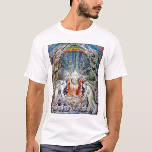 T-shirt William Blake : Avant le trône divin