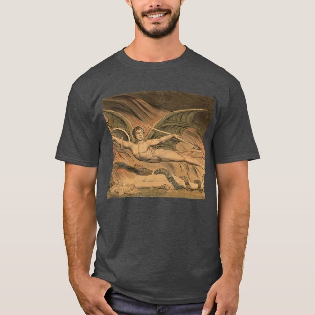 T-shirt William Blake - Satan triomphant sur Ève (Devant)