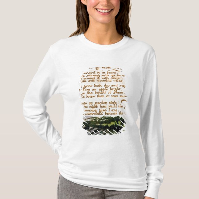 T-shirt William Blake | un arbre de poison (Devant)