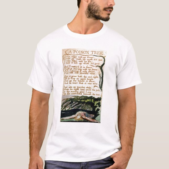 T-shirt William Blake | un arbre de poison (Devant)