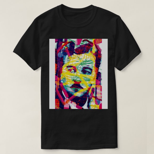 T-shirt William Faulkner IV (Design devant)