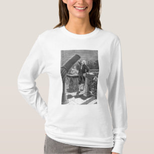 T-shirt William Herschel découvre la planète Uranus