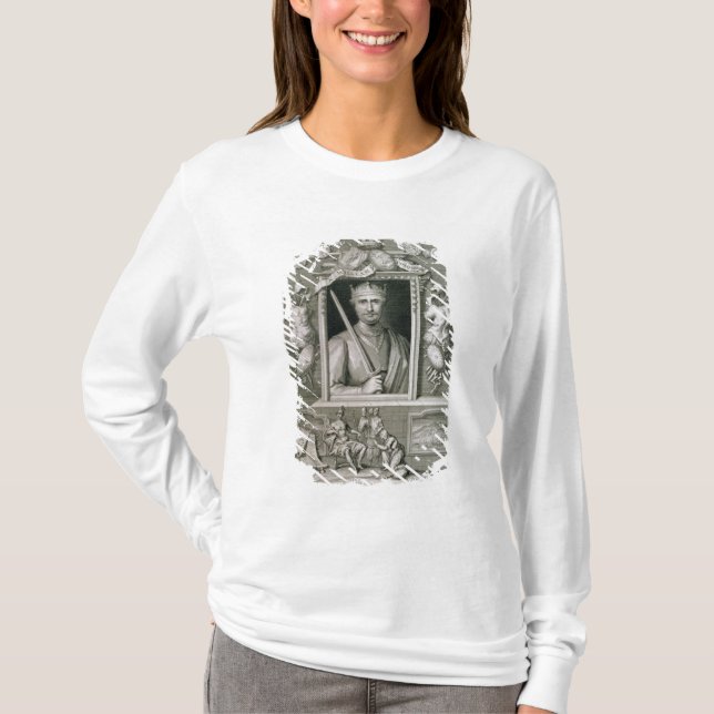 T-shirt William I les 1027-87) rois d'Angleterre de (Devant)