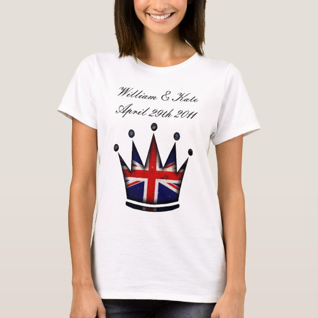 T-shirt William & Kate (Devant)