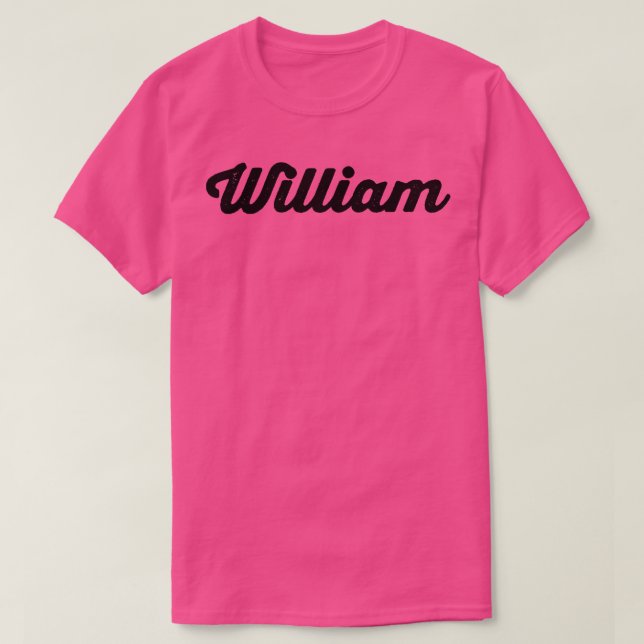 T-shirt William Mon Nom Est William 1 (Design devant)