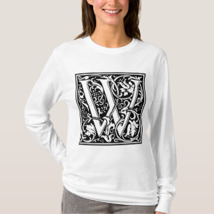T-shirt William Morris Alphabet "W"