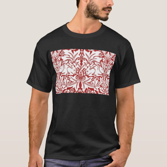 T-shirt William Morris - lapin de Brer (Devant)