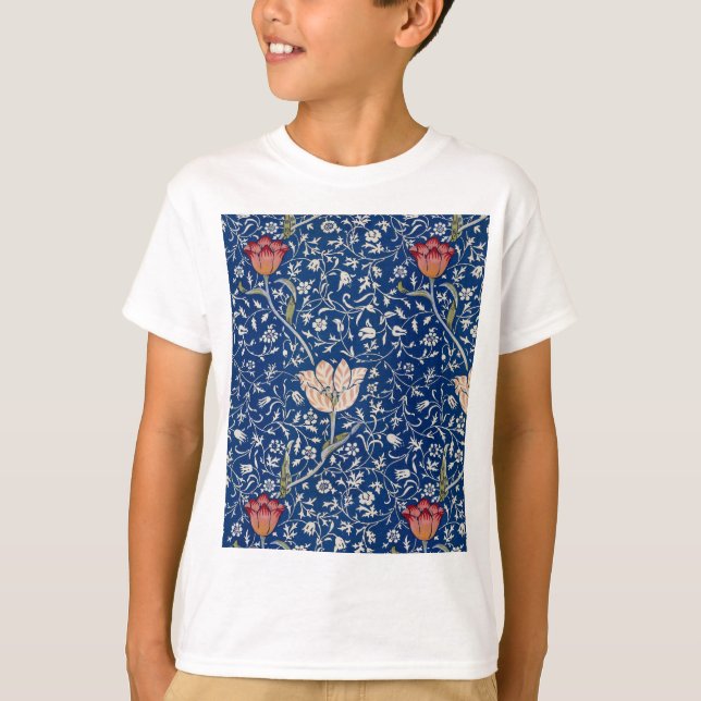 T-shirt William Morris Motif Medway (Devant)