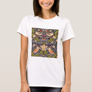 T-shirt William Morris Strawberry Thief Floral Art Nouveau