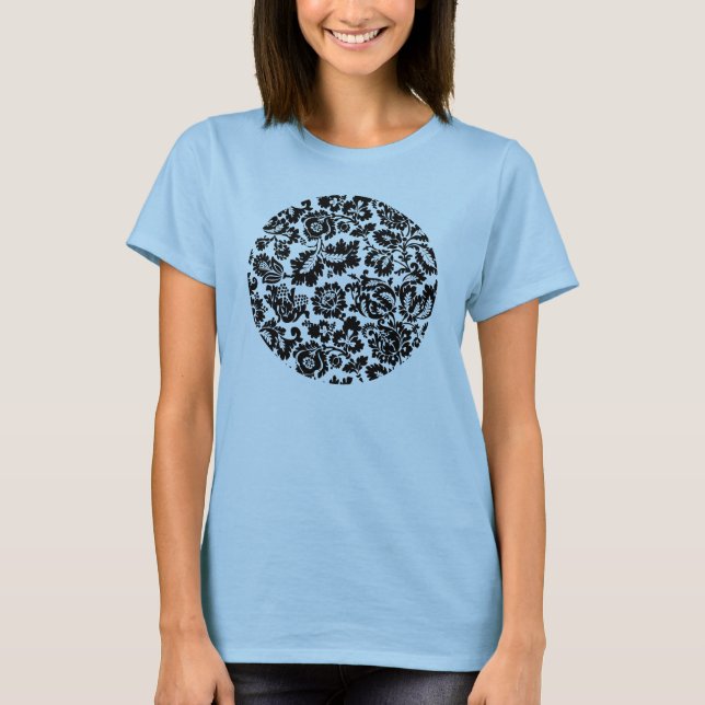 T-shirt William Morris Venetian Damask Brocade (Devant)