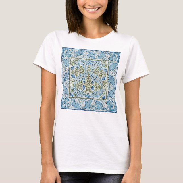 T-shirt William Morris & Wilhelmina Style Prints (Devant)