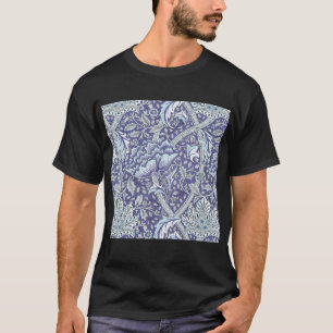 T-shirt William Morris Windrush Motif Bleu Floral