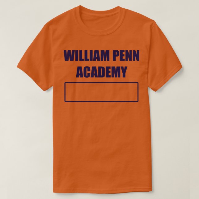 T-shirt William Penn Academy Gym Classe (Design devant)
