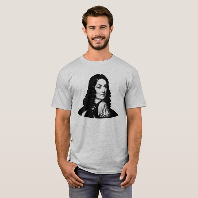 T-shirt William Penn - fondateur de la Pennsylvanie (Devant entier)