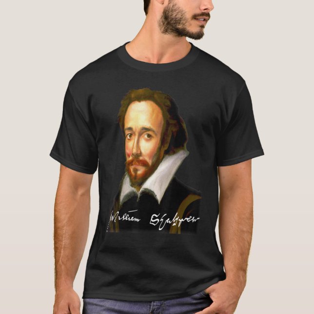 T-shirt William Shakespeare (Devant)