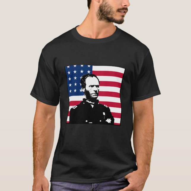 T-shirt William Tecumseh Sherman (Devant)