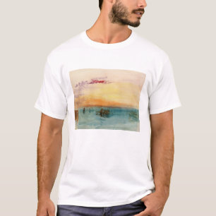 T-shirt William Turner - Le lagon près de Venise au couche