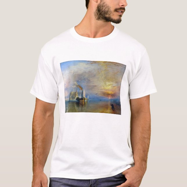 T-shirt William Turner - Le Temeraire de combat (Devant)