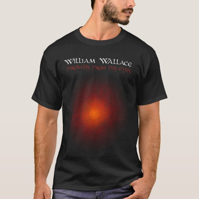 T-shirt William Wallace Fireballs et Lightning (Devant)