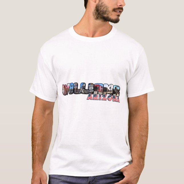 T-shirt Williams Arizona Grande Lettre (Devant)